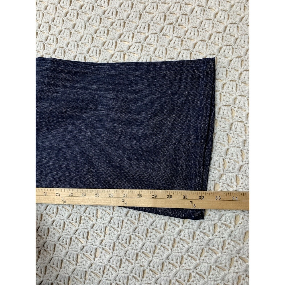 Vtg Basilius Cargos Jeans Mens Tag 36x32 approx 34x32 Wide Leg Blue Denim Usa - Picture 11 of 13
